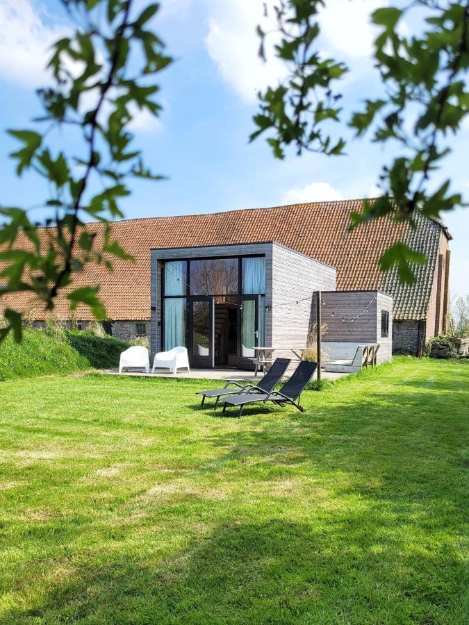 Tiny House Lantliv Oostkapelle, Bij De Boer Villa Dış mekan fotoğraf